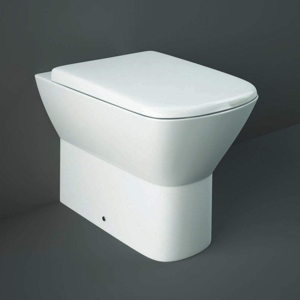 RAK Ceramics Summit Back to Wall Toilet WC 540mm Projection - Soft Close Seat