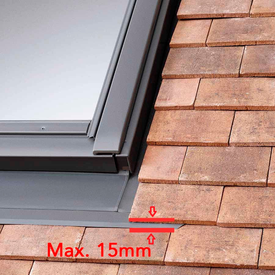 Image for Velux EDP 0000 MK04 78 x 98 Tile Flashing Kit