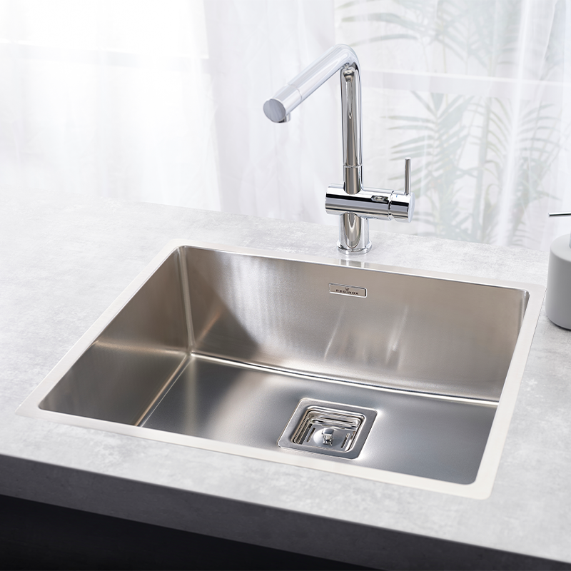 Reginox Texas 50x40 Integrated Stainless Steel Kitchen Sink