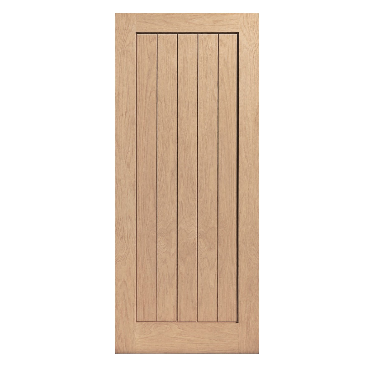 Image for JB Kind Oak Cottage Thames Ii Unfinished Fire Door-1981 x 610 x 44mm