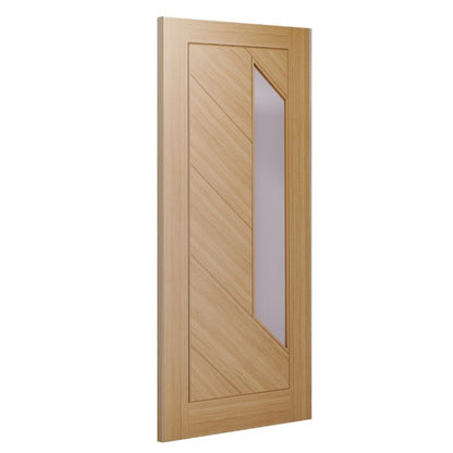 Deanta Torino Prefinished Glazed Interior Oak Door