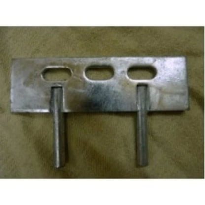 Sabrefix 2 Pin Cleat Fence Bracket - 150mm x 50mm