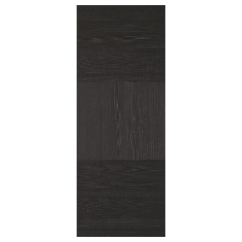 LPD Tres Charcoal Black Pre-Finished Internal Door - 78in x 27in x 35mm (1981 x 686mm)
