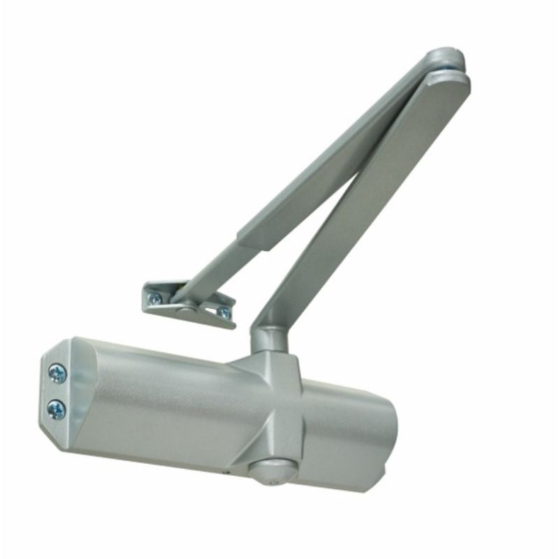 Sparka S-10 Silver Overhead Door Closer Without Cover 