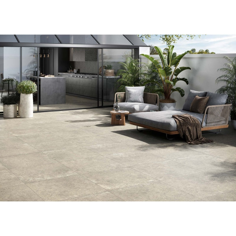 Tuscany Outdoor Porcelain Paving Tile 800mm x 800mm x 20mm (Pack of 2) - All Colours