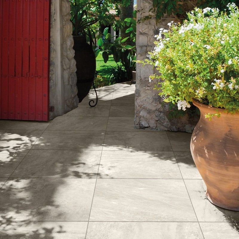 Dado Italian Porcelain Paving Slab Ultra Aspen - 600mm x 600mm x 20mm - (60 Slabs per Pack) - All Colours