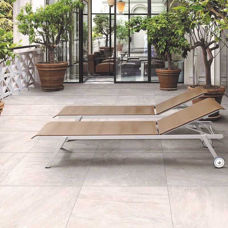 Dado Italian Porcelain Paving Slab Ultra Aspen - 600mm x 600mm x 20mm - (60 Slabs per Pack) - All Colours