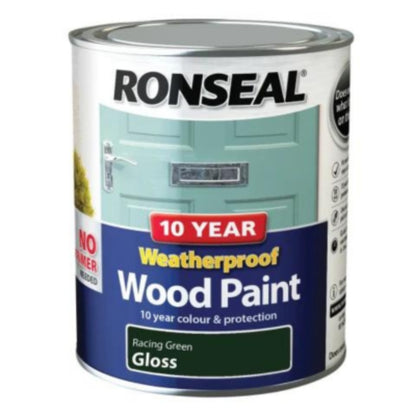 Ronseal 10 Year Weatherproof Wood Paint - All Colours