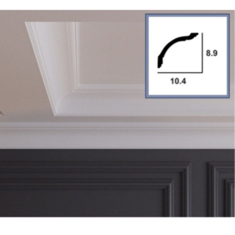 Kovex Classic Cornice Molding CC42 x 2.44m (Pack of 7 Lengths)