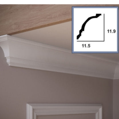 Kovex Cornice CC44 2.44m (Pack of 7 Lengths)