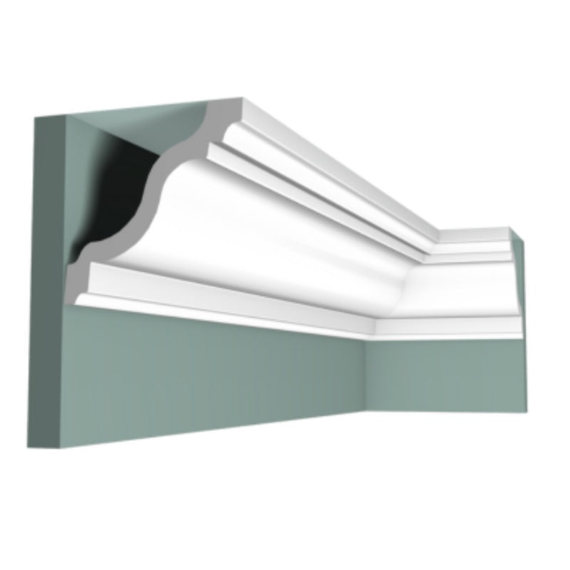 Kovex Classic Cornice Molding CC43 x 2.44m (Pack of 7 Lengths)