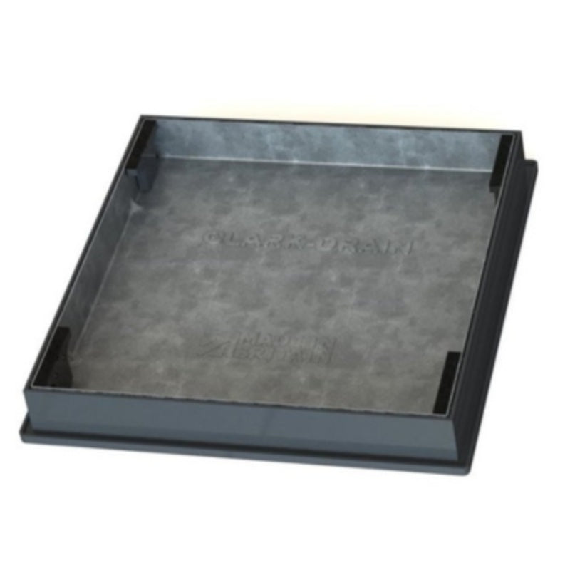 Recessed Block Pavior Manhole Cover & Frame 600 x 600 x 80mm 10T