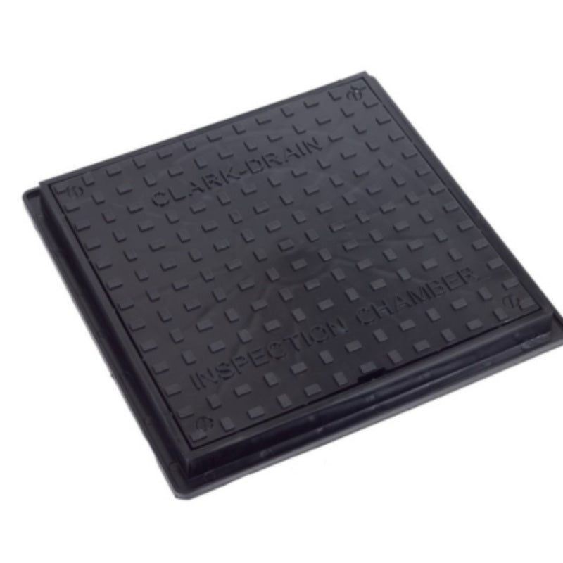 Inspection Chamber Manhole Plastic Cover 300 x 300mm