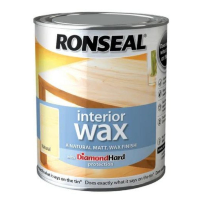 Ronseal Interior Wax 750ml - All Colours