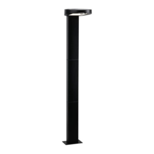 Outdoor Solar Bollard Ryse IP44 3000K 100lm Motion Sensor 