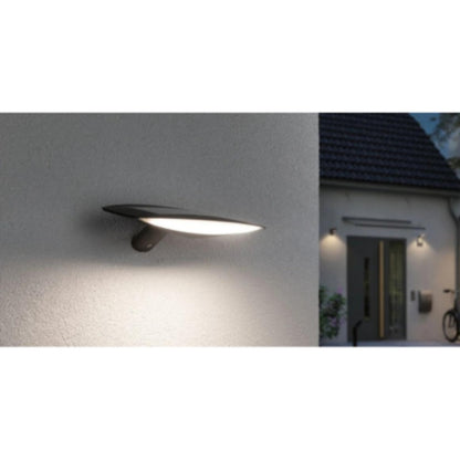 Outdoor Solar Wall Luminaire Kiran IP44 3000K 400lm Motion Sensor 