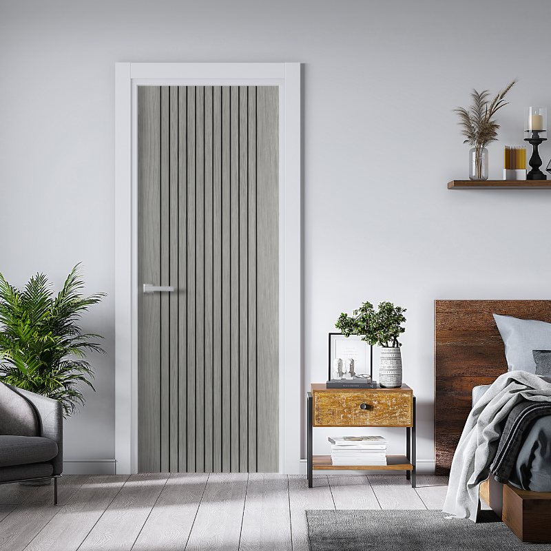 Aria Grey Pre-Finished Internal Fire Door FD30 - All Sizes