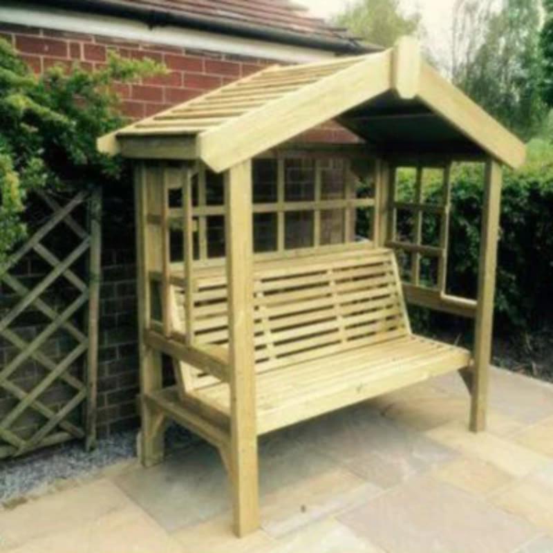 Churnet Valley Cottage Arbour Trellis - Sits 3