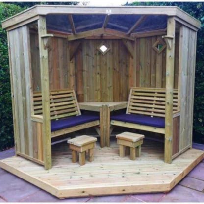 Churnet Valley Four Seasons Garden Room with Decking