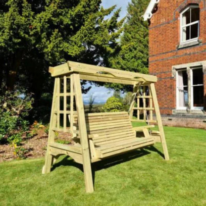 Churnet Valley Pergola Swing - Sits 2