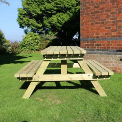 Churnet Valley Deluxe Picnic Table 1.5m