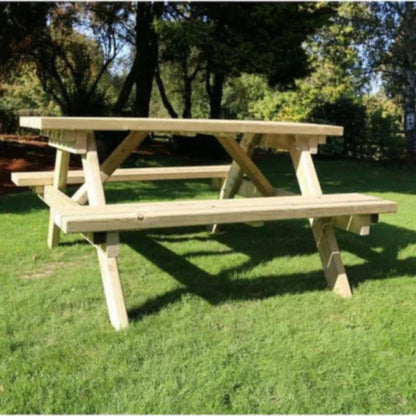 Churnet Valley Deluxe Picnic Table 1.5m