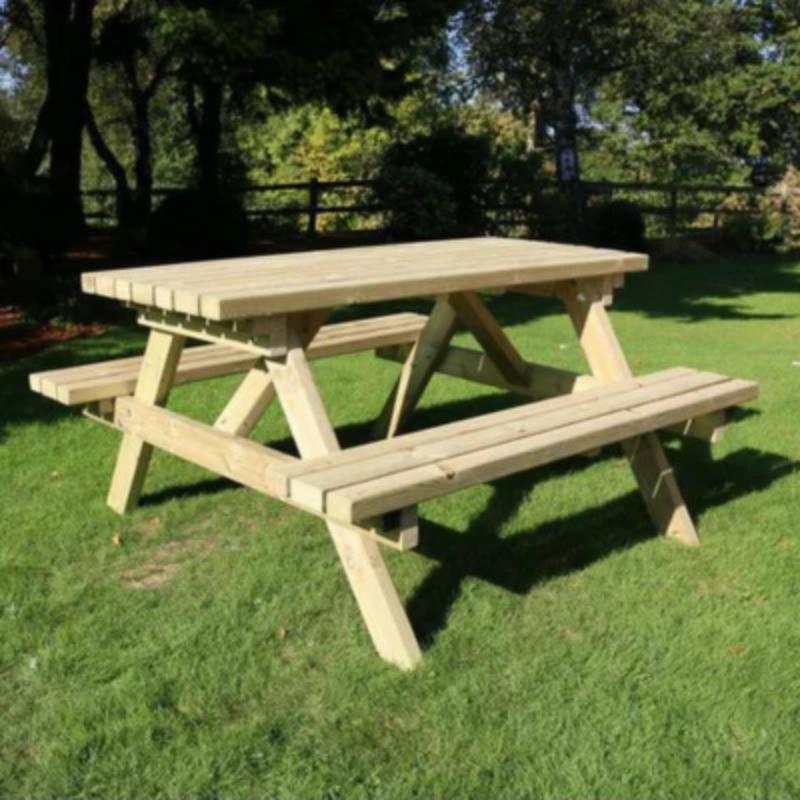 Churnet Valley Deluxe Picnic Table 1.5m