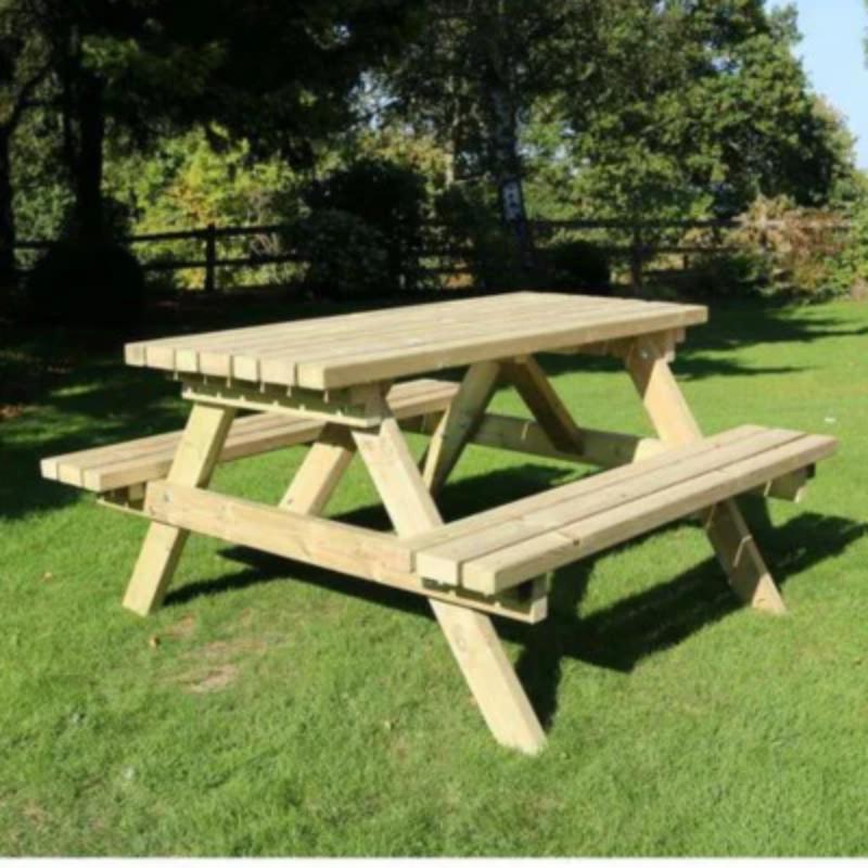 Churnet Valley Deluxe Picnic Table 1.8m