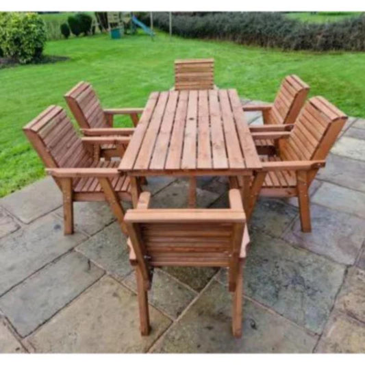 Churnet Valley 6 Seater Set (6 Chairs)