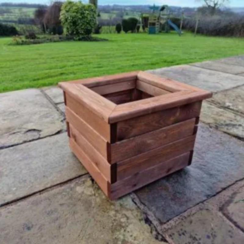 Churnet Valley Small Square Planter (H32cm X W39cm X D39cm)