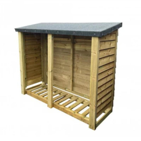 Felted Churnet Valley Heavy Duty Logstore 4ft x 6ft