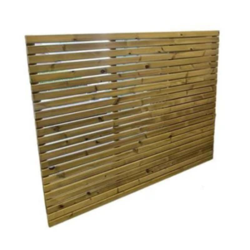 Churnet Valley Contemporary Fence Panels 6ft x 5ft