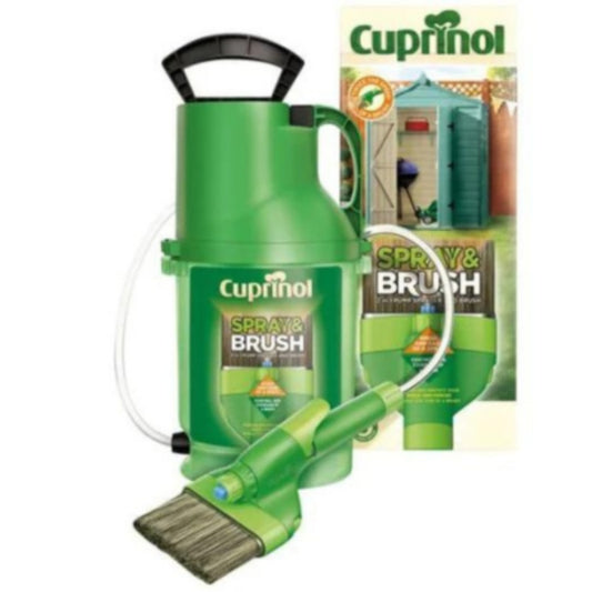 Cuprinol Spray and Brush 2-in-1 Pump Sprayer