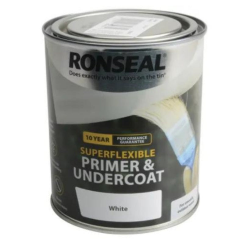 Ronseal Superflexible Primer and Undercoat 750ml - All Colours