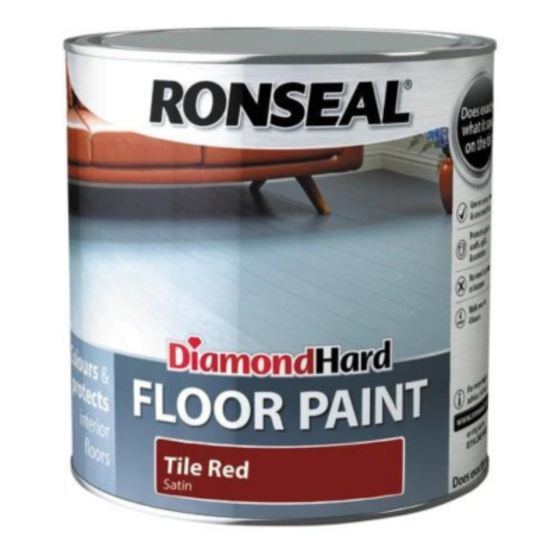 Ronseal Diamond Hard Floor Paint 2.5 Litres - All Colours