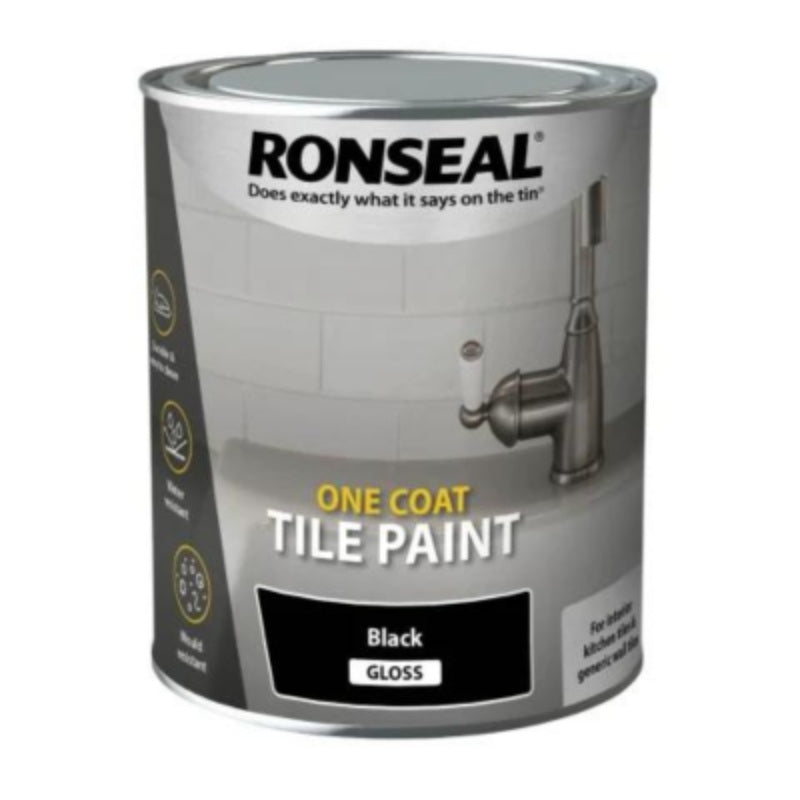 Ronseal One Coat Tile Paint 750ml - All Colours