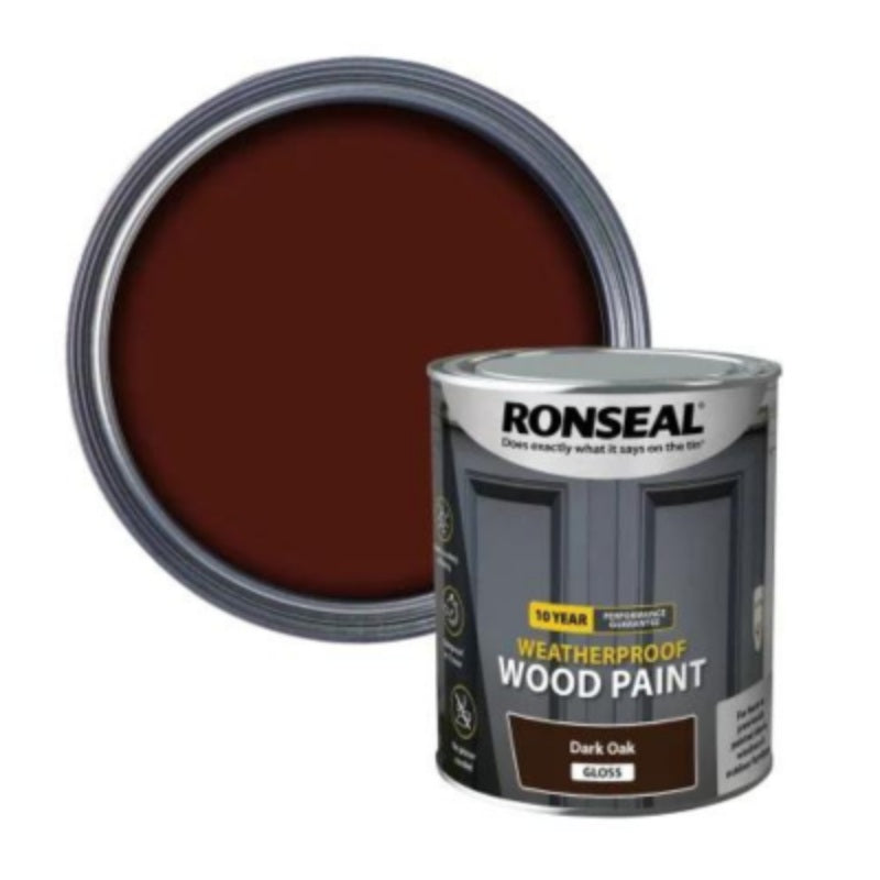 Ronseal 10 Year Weatherproof Wood Paint - All Colours