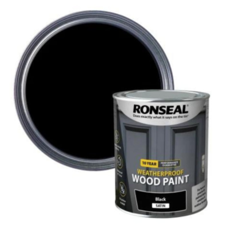 Ronseal 10 Year Weatherproof Wood Paint - All Colours