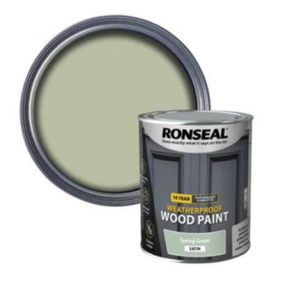 Ronseal 10 Year Weatherproof Wood Paint - All Colours