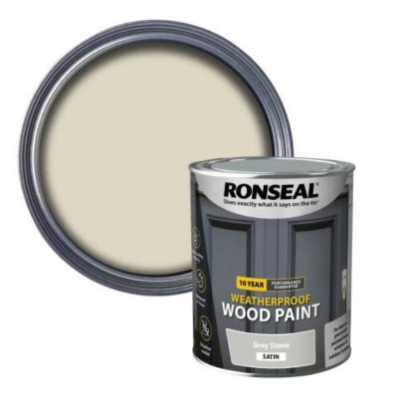 Ronseal 10 Year Weatherproof Wood Paint - All Colours