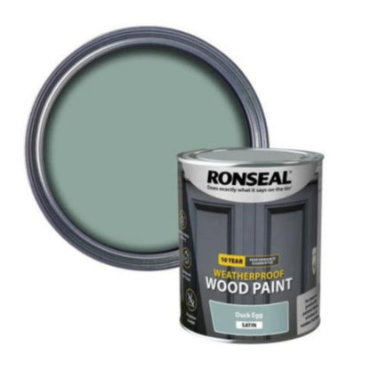 Ronseal 10 Year Weatherproof Wood Paint - All Colours