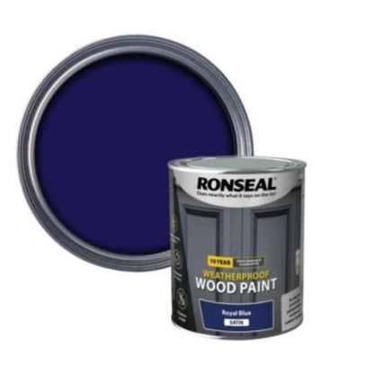 Ronseal 10 Year Weatherproof Wood Paint - All Colours