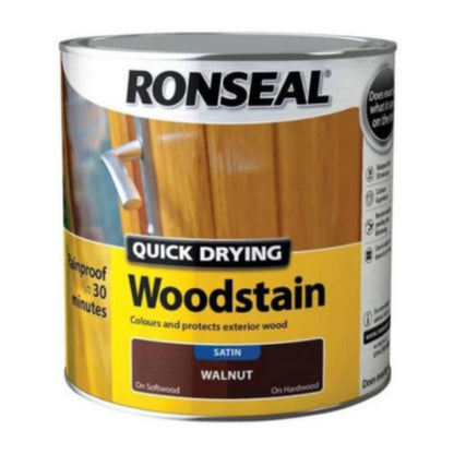 Ronseal Quick Drying Woodstain - All Colours