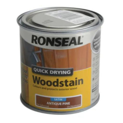 Ronseal Quick Drying Woodstain - All Colours