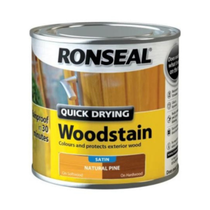 Ronseal Quick Drying Woodstain - All Colours