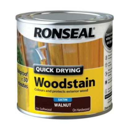 Ronseal Quick Drying Woodstain - All Colours