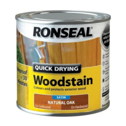 Ronseal Quick Drying Woodstain - All Colours