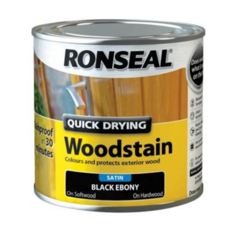 Ronseal Quick Drying Woodstain - All Colours