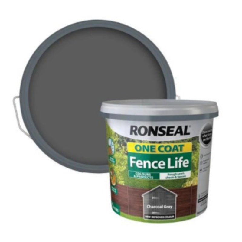 Ronseal One Coat Fence Life 5 Litres - All Colours