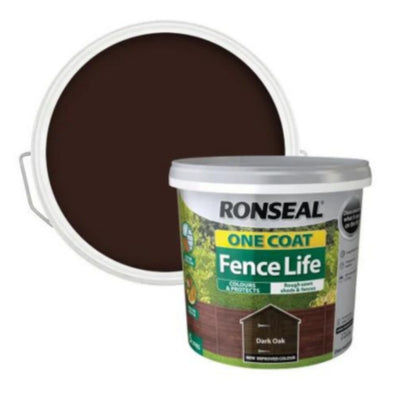 Ronseal One Coat Fence Life 5 Litres - All Colours